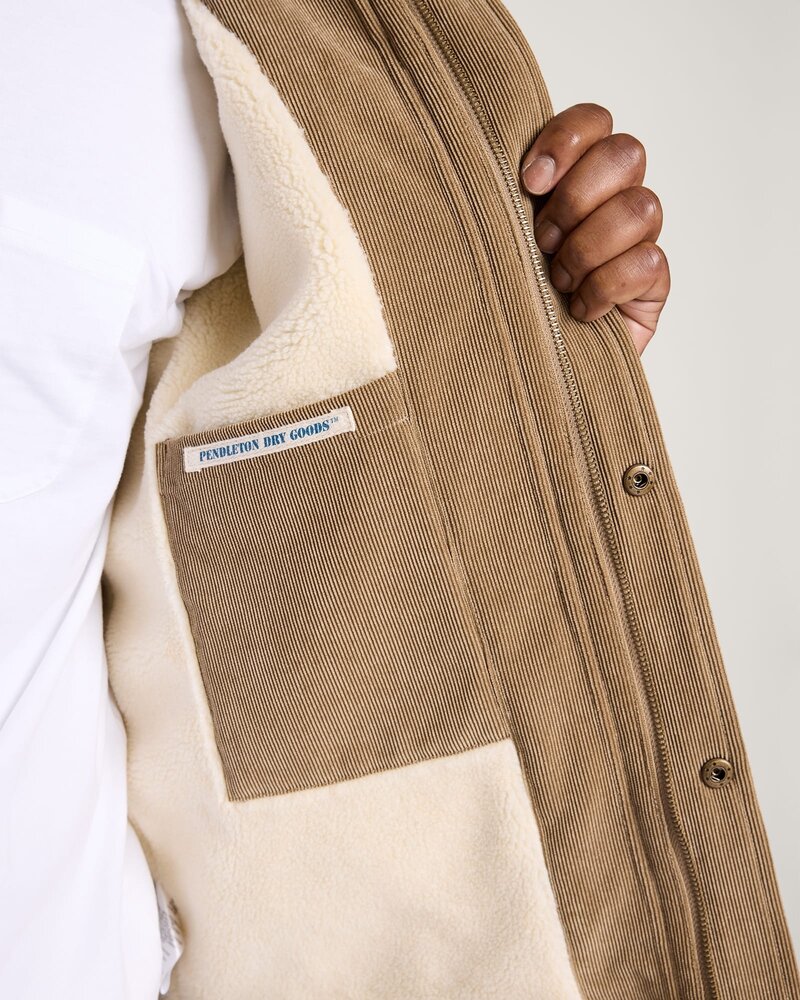 PENDLETON MEN'S SEABECK CORDUROY TRUCKER JACKET