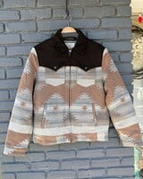 CRIPPLE CREEK CRIPPLE CREEK MEN'S PRINTED JACKET WITH CONCEALED CARRY POCKET