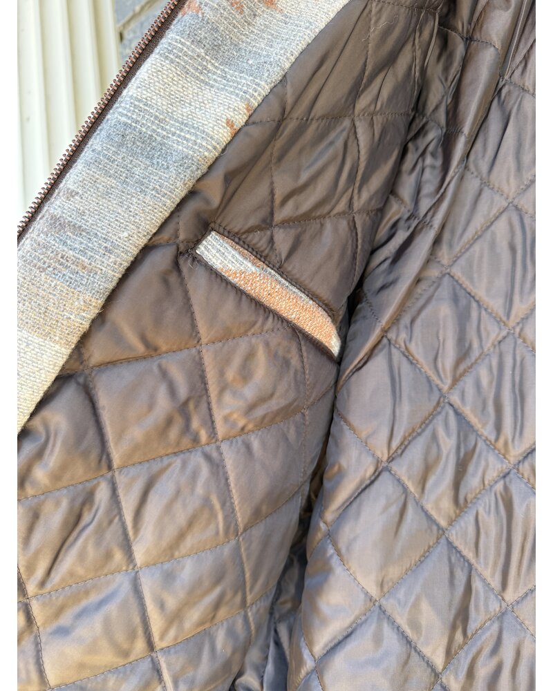 CRIPPLE CREEK MEN'S PRINTED JACKET WITH CONCEALED CARRY POCKET