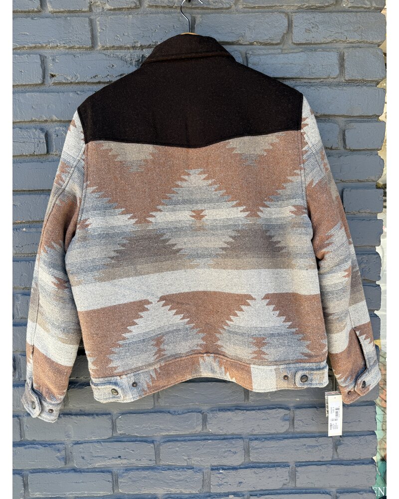 CRIPPLE CREEK MEN'S PRINTED JACKET WITH CONCEALED CARRY POCKET