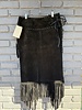 SCULLY  BLACK FRINGE SKIRT