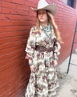 DOUBLE D RANCHWEAR HORSICULTURE DRESS
