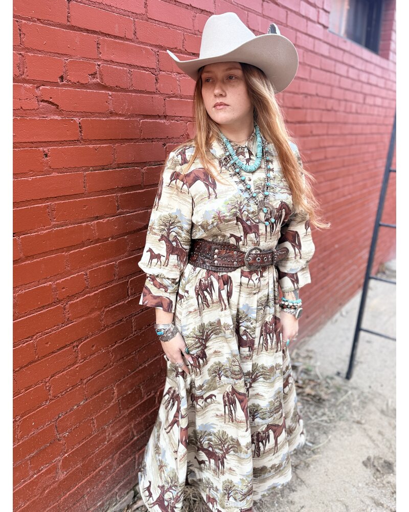 DOUBLE D RANCHWEAR DOUBLE D RANCH HORSICULTURE DRESS