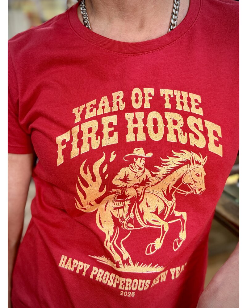 YEAR OF THE FIRE HORSE TEE