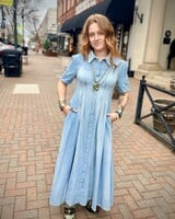 DOUBLE D RANCHWEAR BUCKSKIN BLUES DRESS 2/26