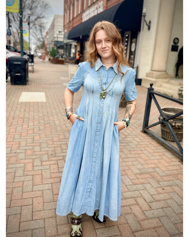 DOUBLE D RANCHWEAR BUCKSKIN BLUES DRESS