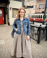 SCULLY FRINGE DENIM JACKET