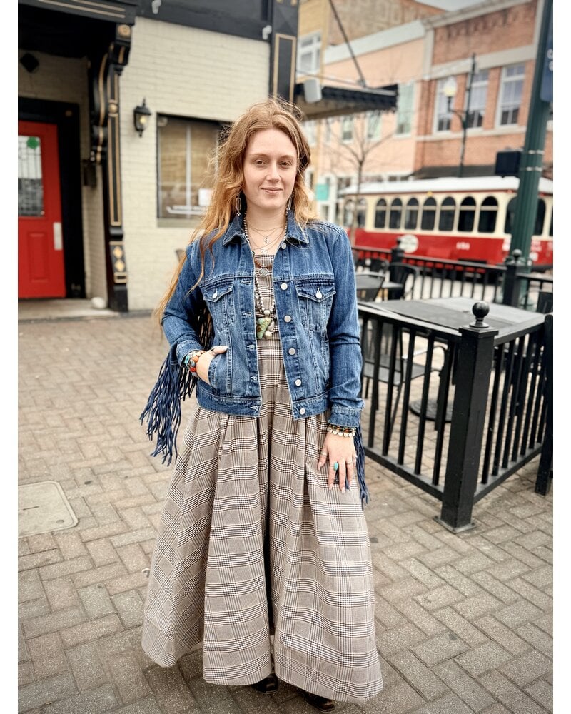 SCULLY FRINGE DENIM JACKET