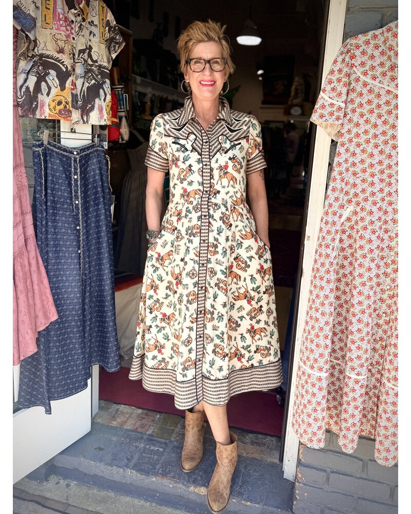 DOUBLE D RANCHWEAR HARDCORE WESTERN DRESS
