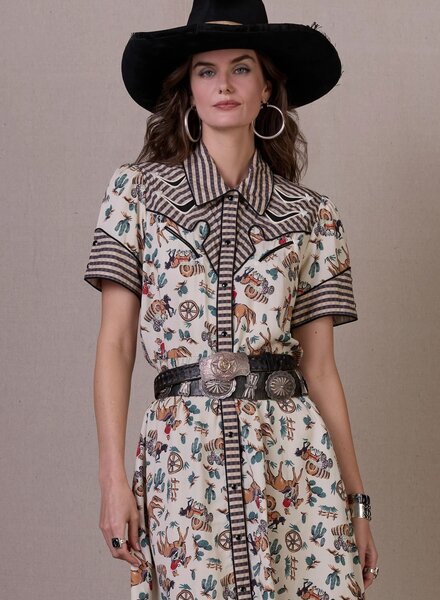 DOUBLE D RANCHWEAR HARDCORE WESTERN DRESS