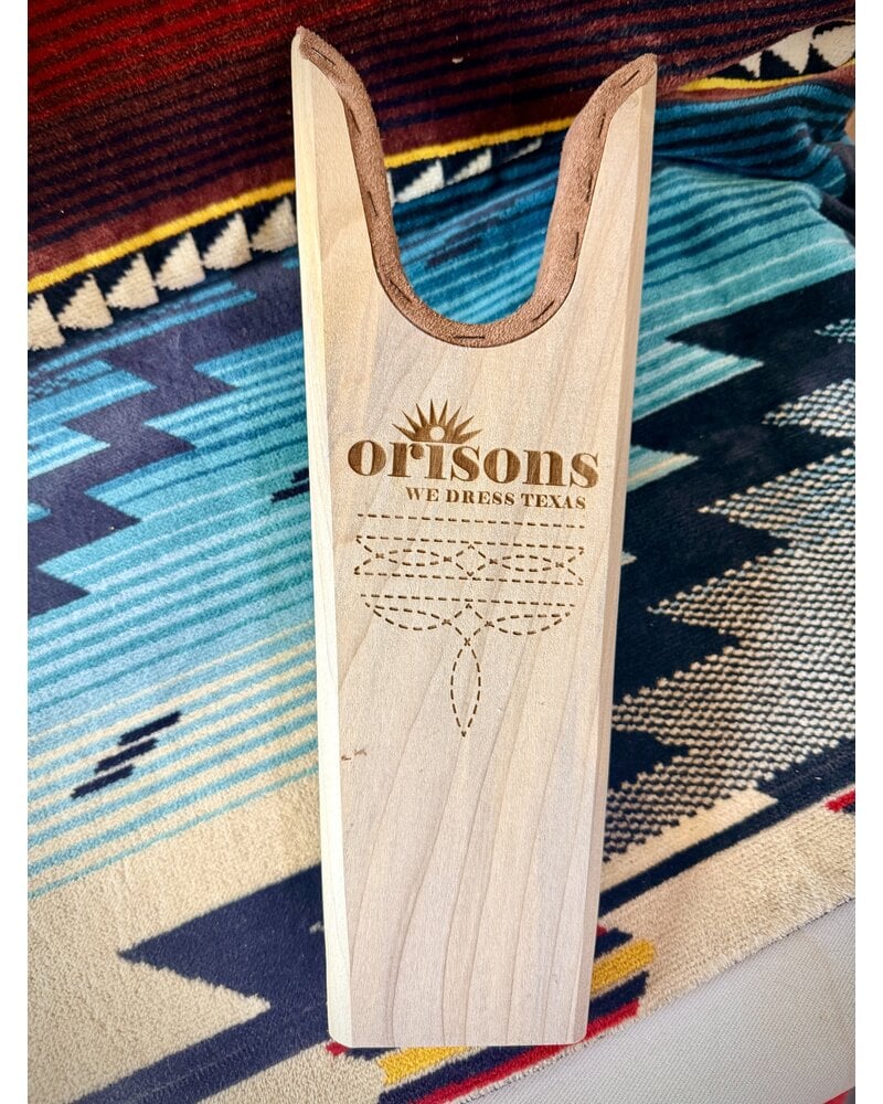 ORISONS LASER ENGRAVED BOOT JACK
