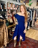 SCULLY OFF SHOULDER DRESS