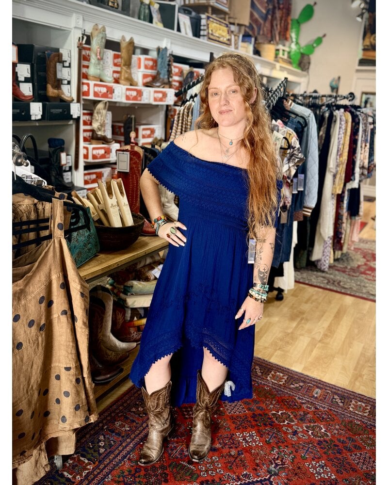 SCULLY OFF SHOULDER DRESS