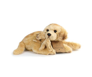 golden labrador soft toy