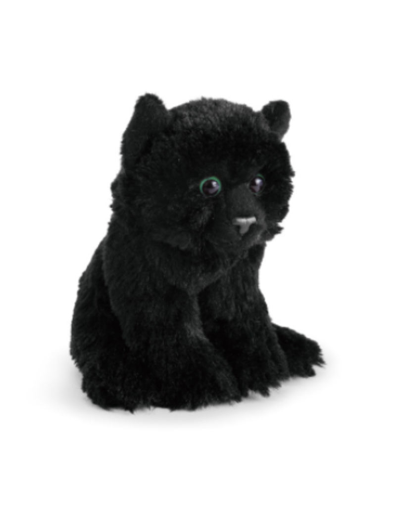 black stuffed cat