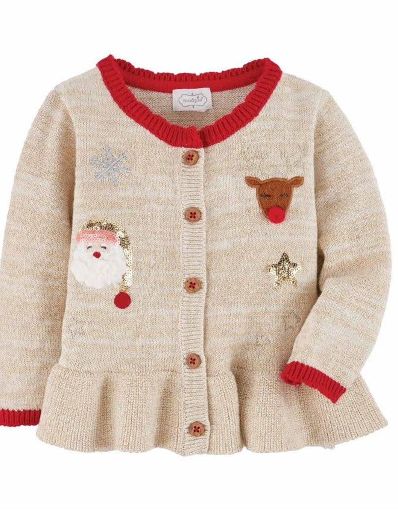baby christmas cardigan