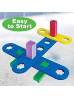 Just Think Toys Planks & Pegs Starter Set - Primary Colors