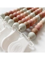 Sienna Pacifier Clip -  Silicone  Pacifier Clip