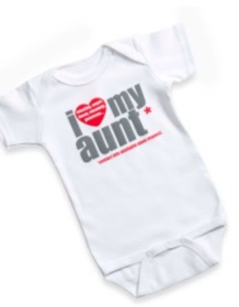 I Love My Aunt Onesie The Snugglebunny Boutique