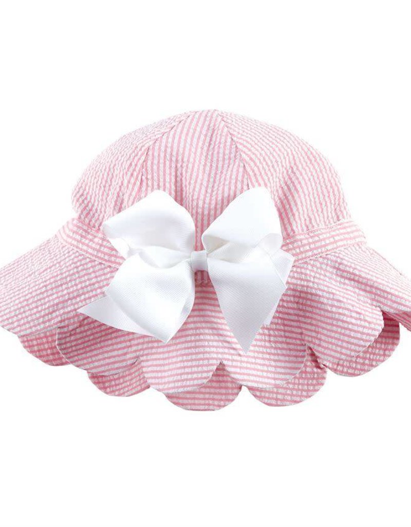 seersucker sun hat