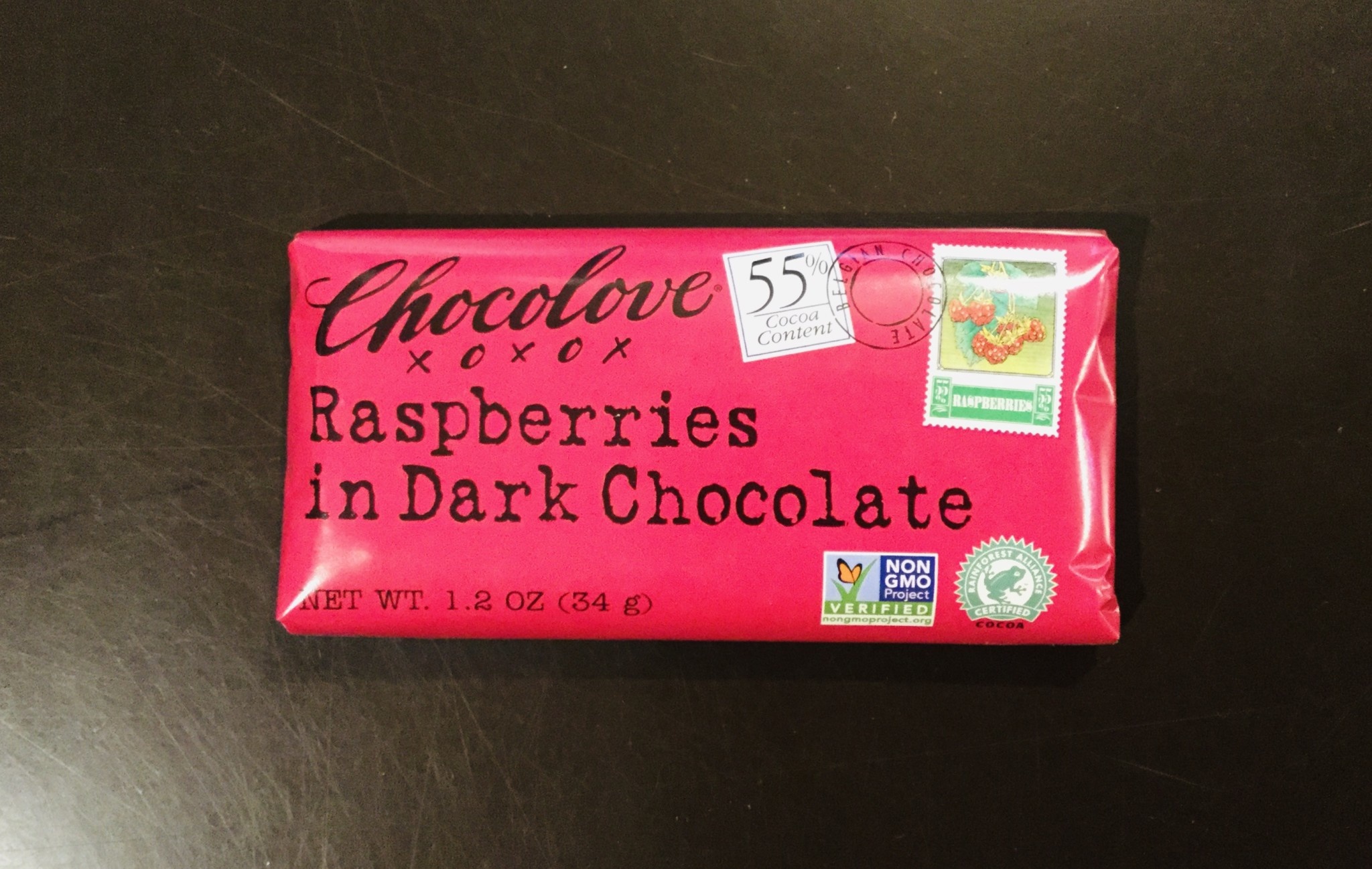 Chocolate - Chocolove Mini Raspberries in Dark Chocolate 1.2 oz