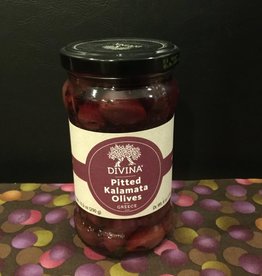 Food  Divina Kalamata Olives Pitted Jars 10.2 oz