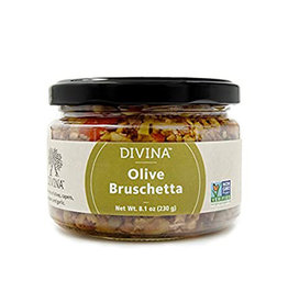 Divina Bruchetta Olive Tapenades Jar 8.1 oz