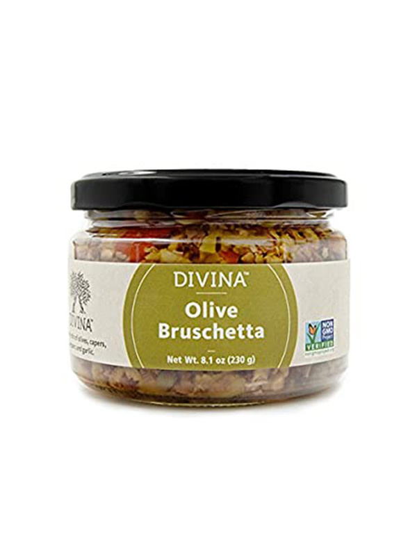 Divina Bruchetta Olive Tapenades Jar 8.1 oz