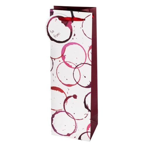 Wine Gift Bag Glass Stain Ring