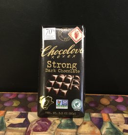 Chocolate -Chocolove Strong Dark Chocolate Bar