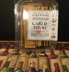 Firehook Garlic Thyme Crackers