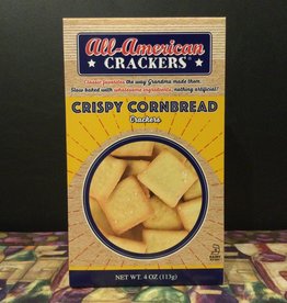 All American Snack Crackers Crispy Cornbread 4oz