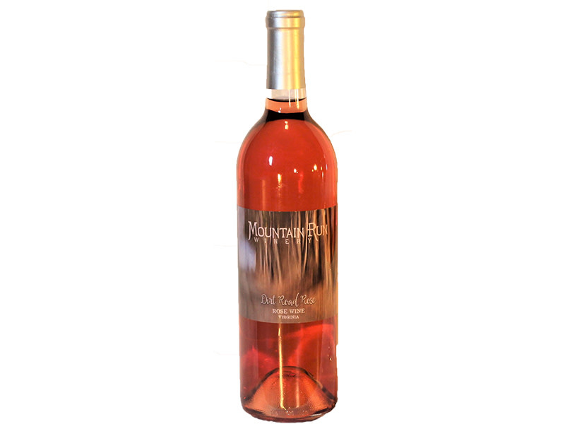 Mountain Run Winery Dirt Road Rose Virginia 2021