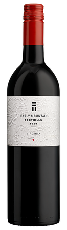 Early Mountain Foothills Red Blend Virginia 2023