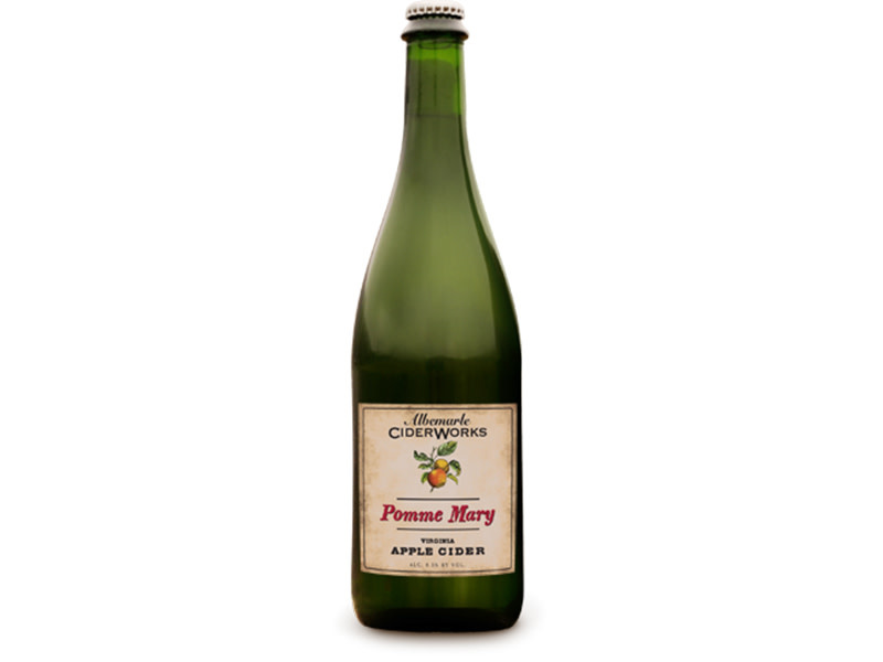 Albemarle CiderWorks Pomme Mary Virginia NV