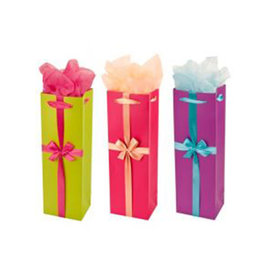 Wine Gift Bag Party Trio Assorted