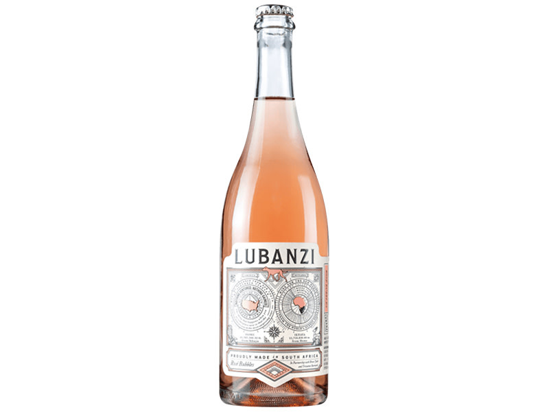 Lubanzi Rose Bubbles Coastal Region South Africa NV