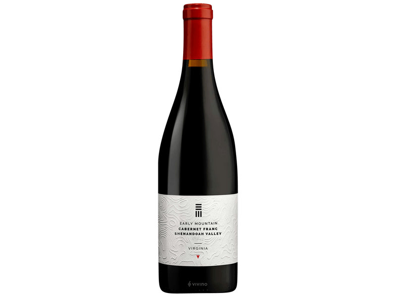 Early Mountain Cabernet Franc Shenandoah Valley Virginia 2023