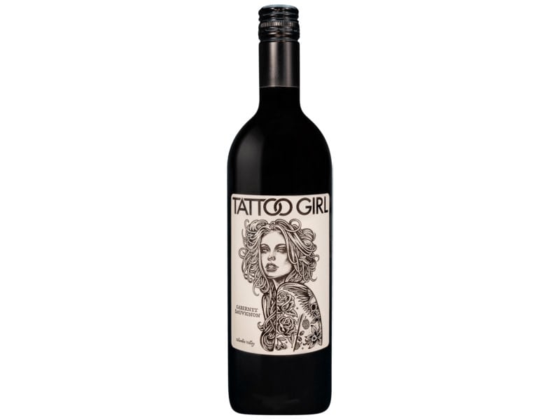 Tattoo Girl Wine Cabernet Sauvignon Columbia Valley Washington 2019