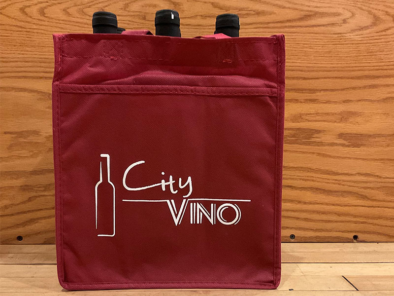 6 Bottle City Vino Wine Tote