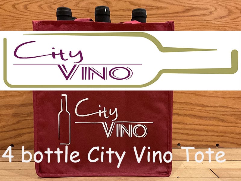 4 Bottle City Vino Wine Tote