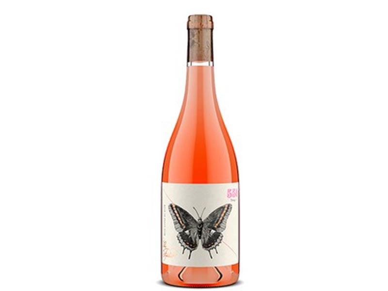 The Fableist Wine Company Rose Blaufrankish and Mouvedre Central Coast California 2021