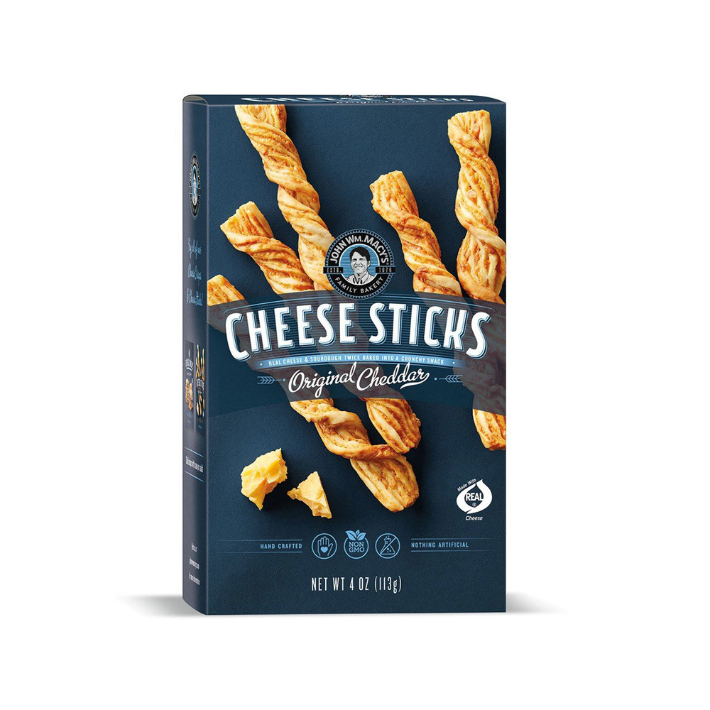 Cracker John Macy's CHEESESTICKS ORIGINAL CHEDDAR    