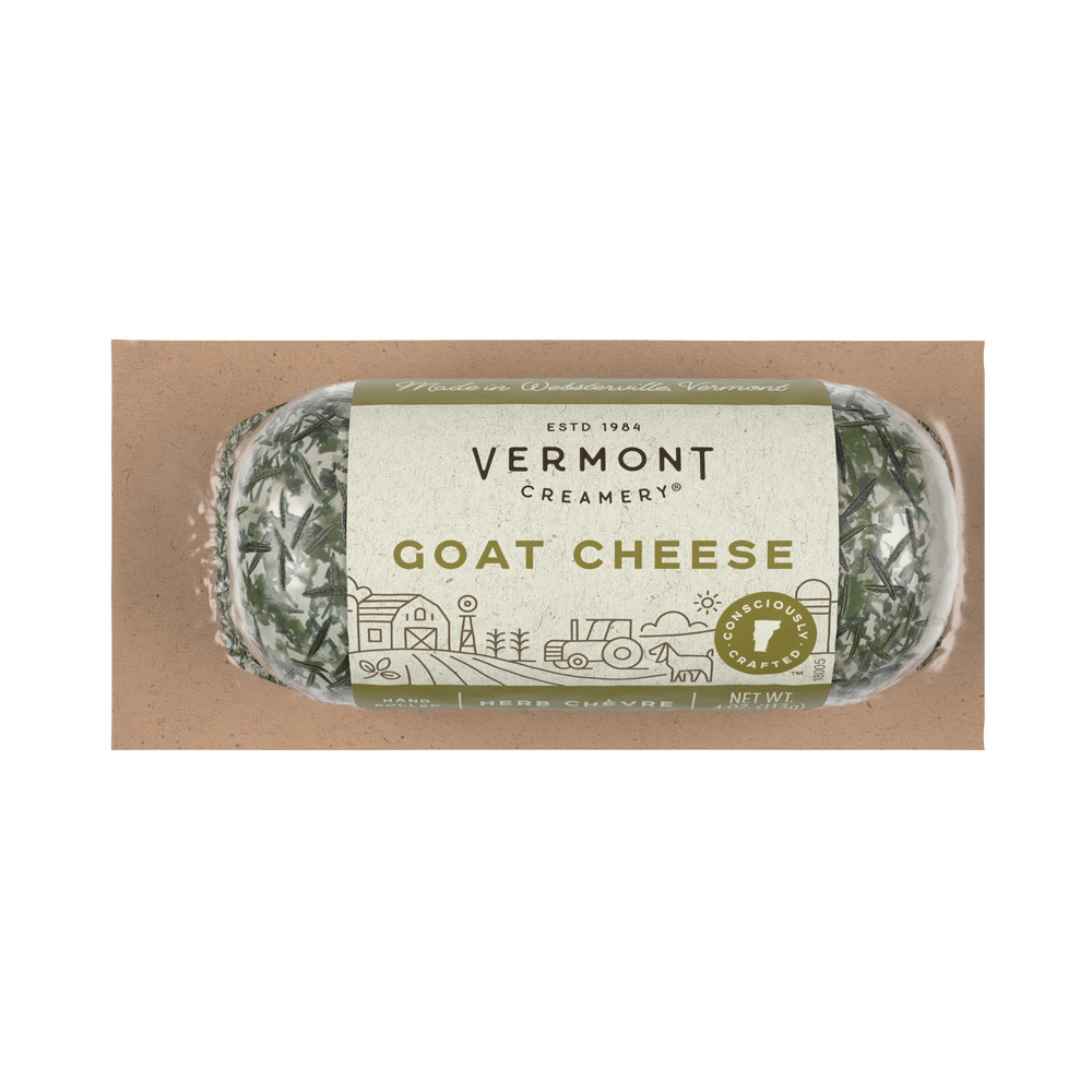 Cheese Vermont Creamery Goat Log Herbs