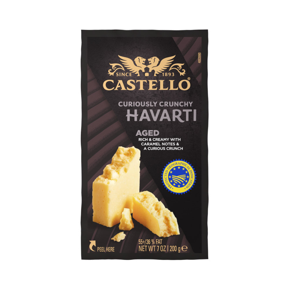Cheese Castello Aged Harvarti Retail Cuts