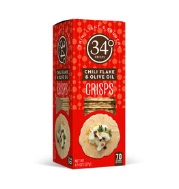 Cracker - 34 Degrees Chili Flake & Olive Oil Crisps