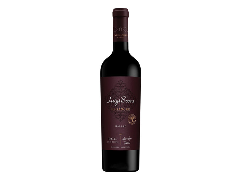 Luigi Bosca De Sangre Malbec Lujan de Cugo Mendoza Argentina 2021
