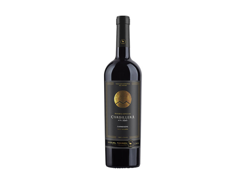 Miguel Torres Cordillera de Los Andes Reserva Especial Carmenere Valle del Cachapoal Chile 2022