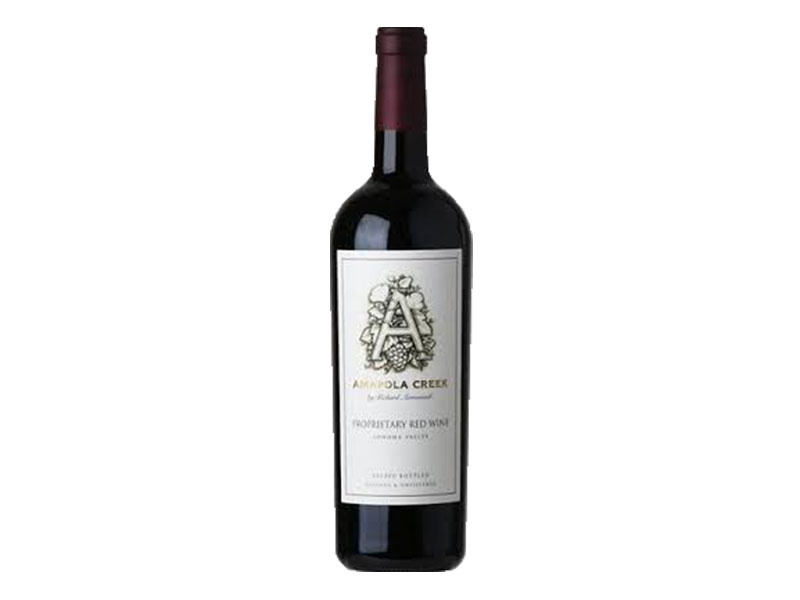 Amapola Creek Proprietary Red Blend Moon Mountain Sonoma California NV