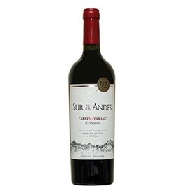 Sur De Los Andes Cabernet Franc Selected Vineyards Reserva Mendoza Argentina 2021